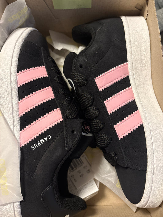 Adidas Campus, schwarz/rosa, Größe wählbar