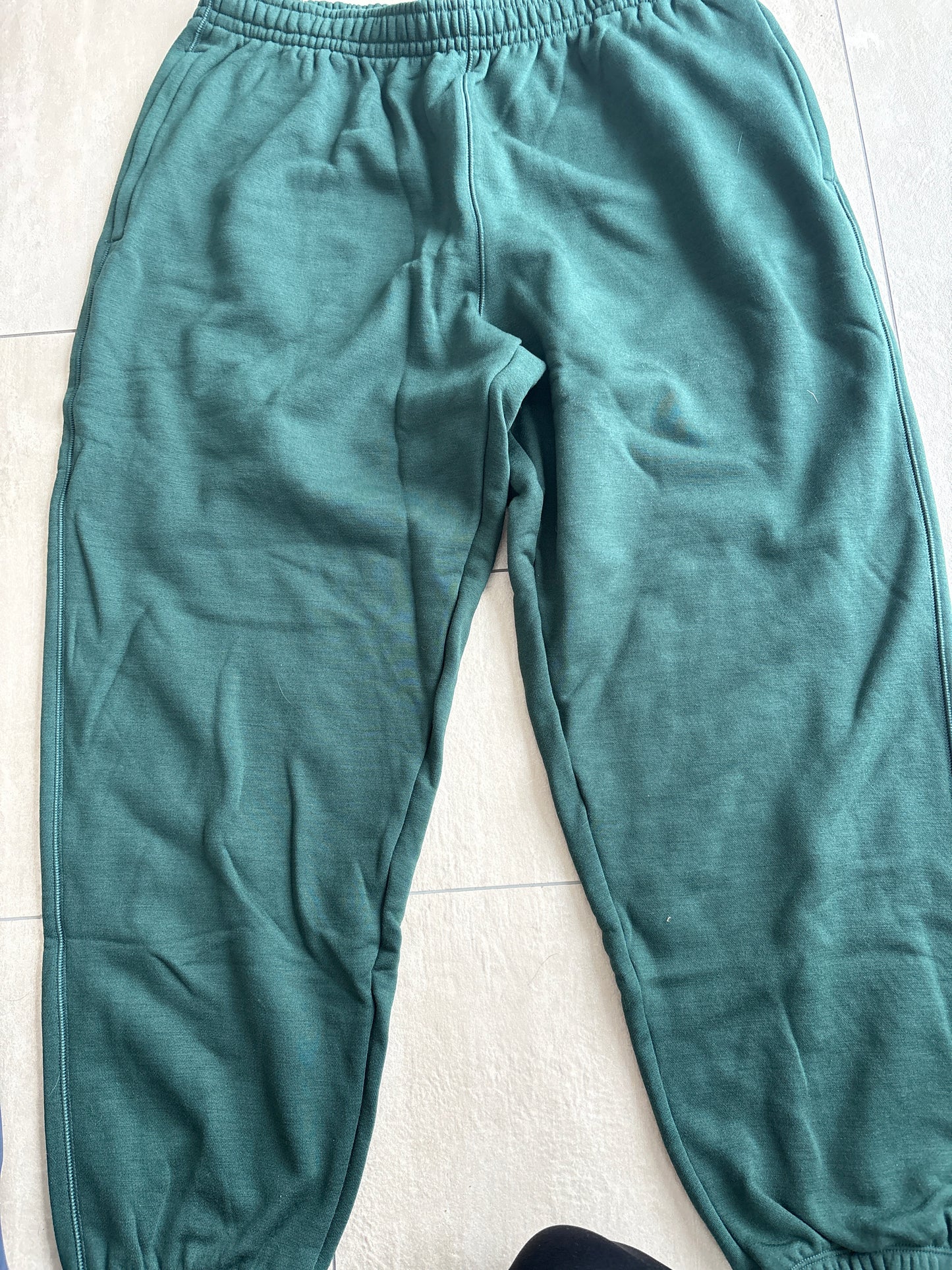 Nike Jogginghose, dunkelgrün, Größe XL