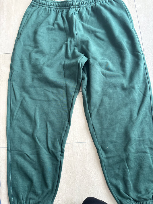 Nike Jogginghose, dunkelgrün, Größe XL