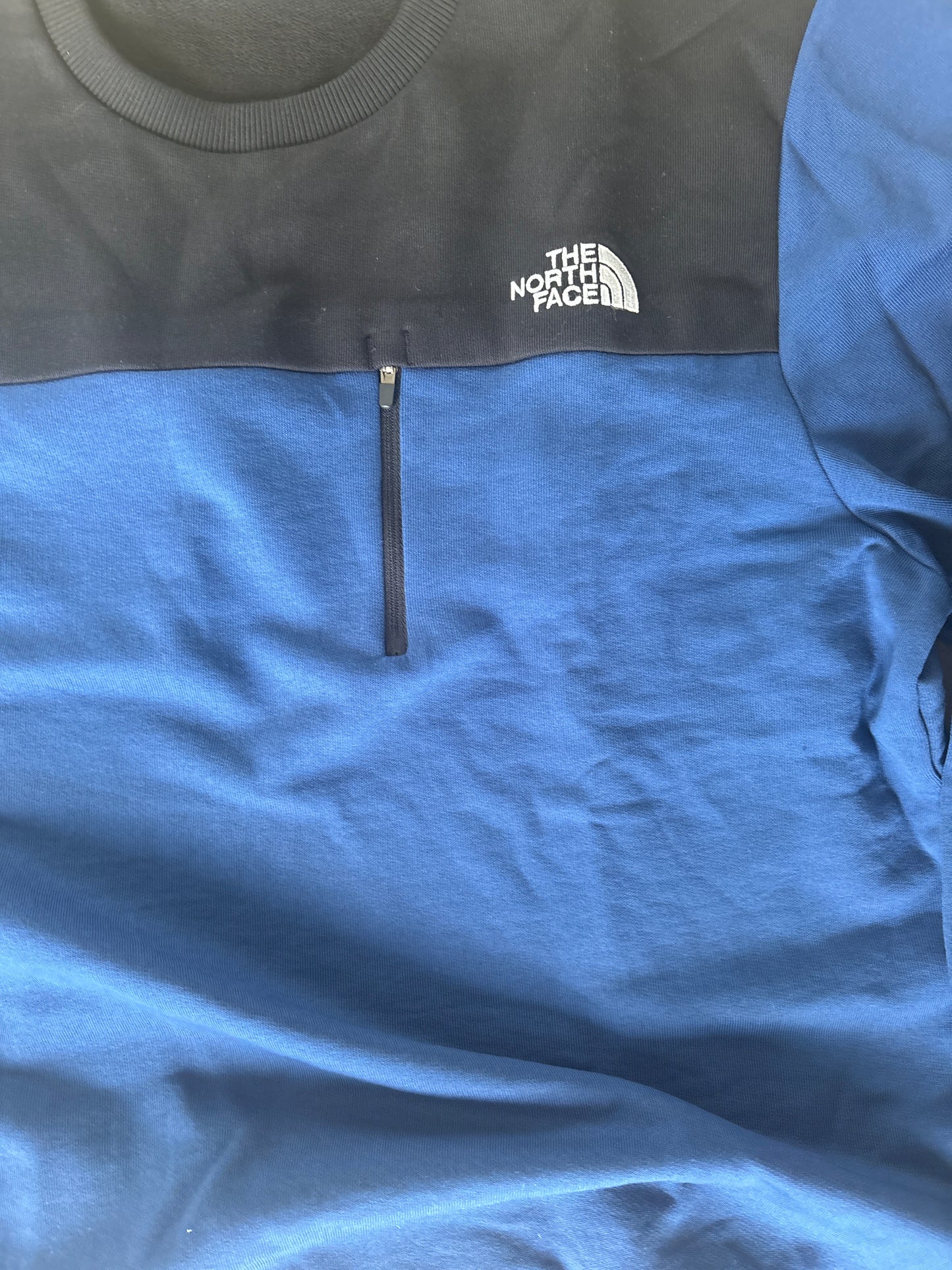 North Face Pulli schwarz/blau, Größe wählbar