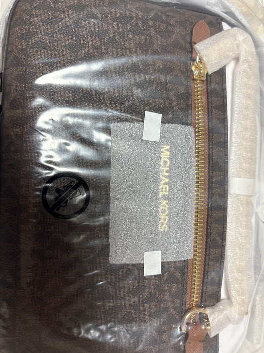 Michael Kors Jet Set Travel Crossbody Tasche in braun