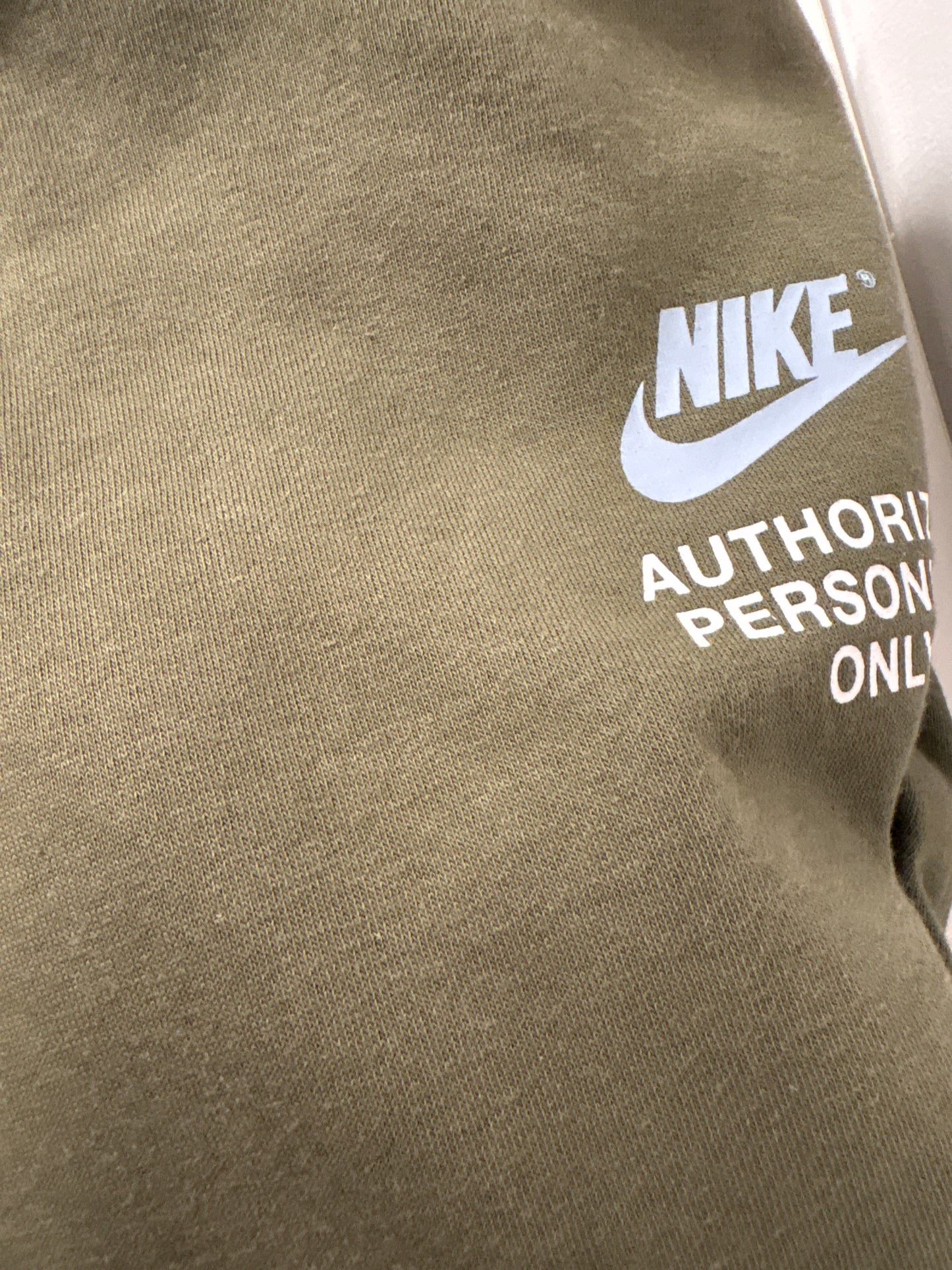 Nike Hoodie Größe wählbar in dunkelgrün/Muster