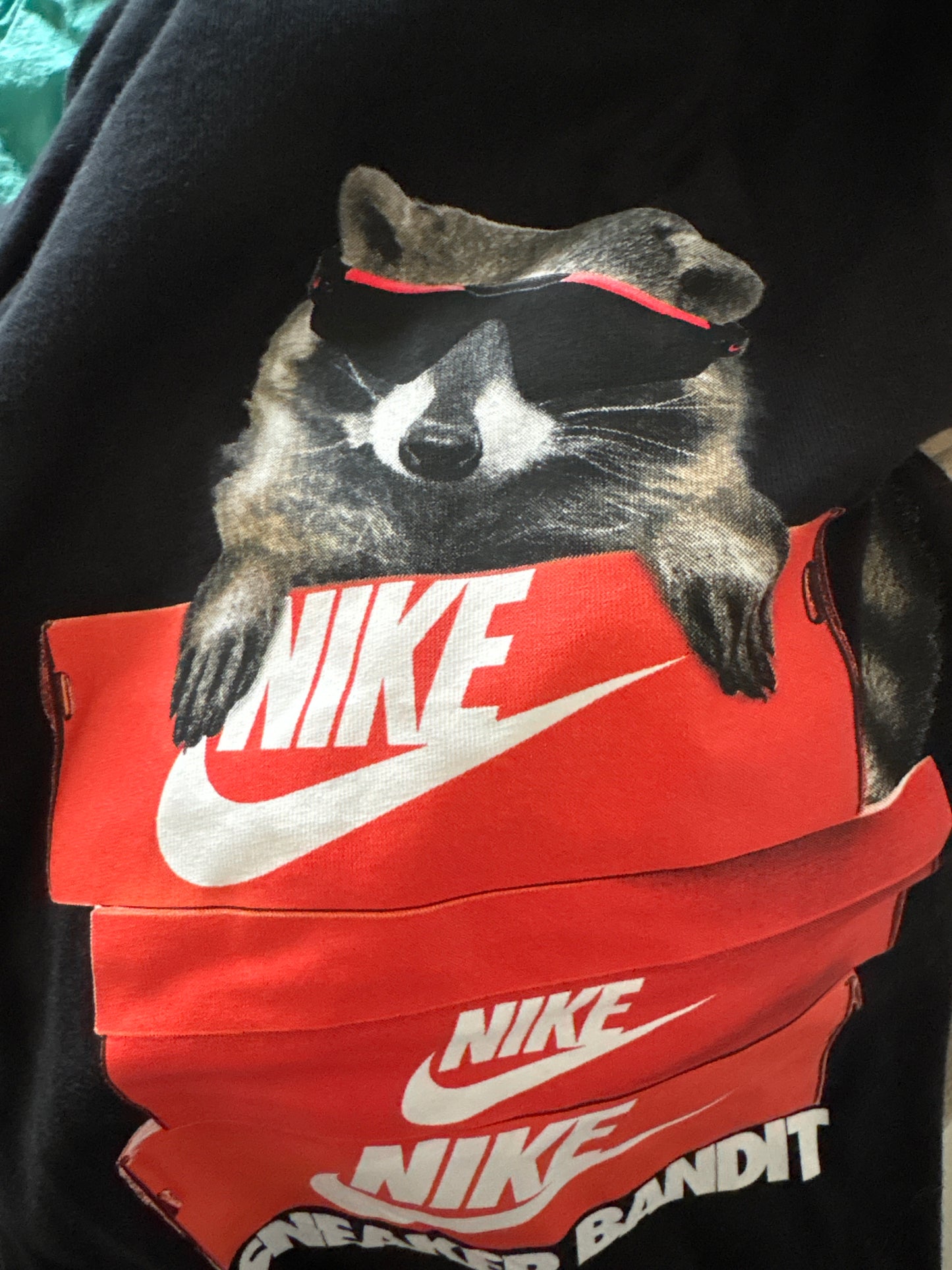 Nike Kinder Shirt , Größe Kinder S in schwarz/Muster