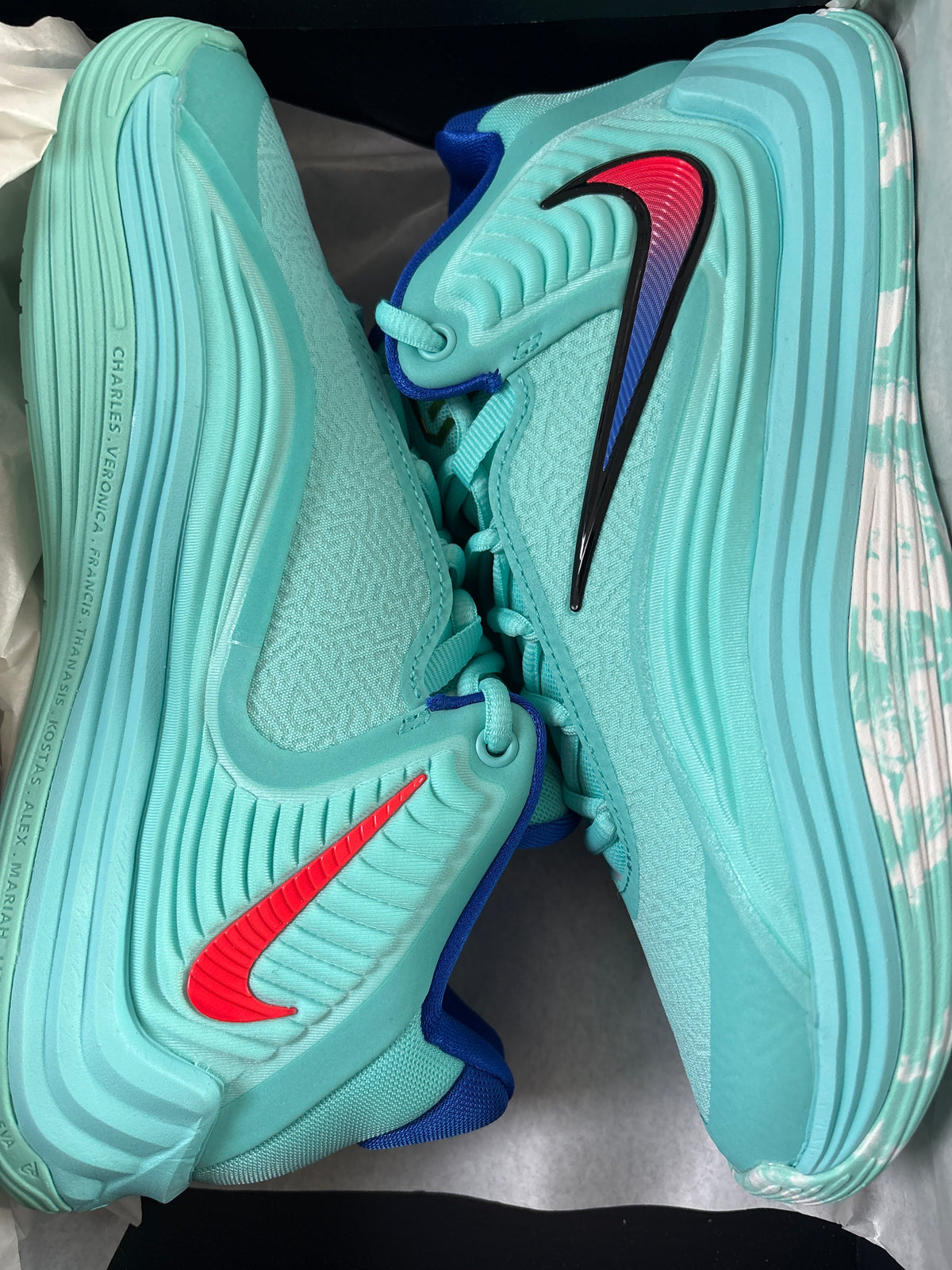 Nike Giannis Freak 7, in türkis, Größe wählbar