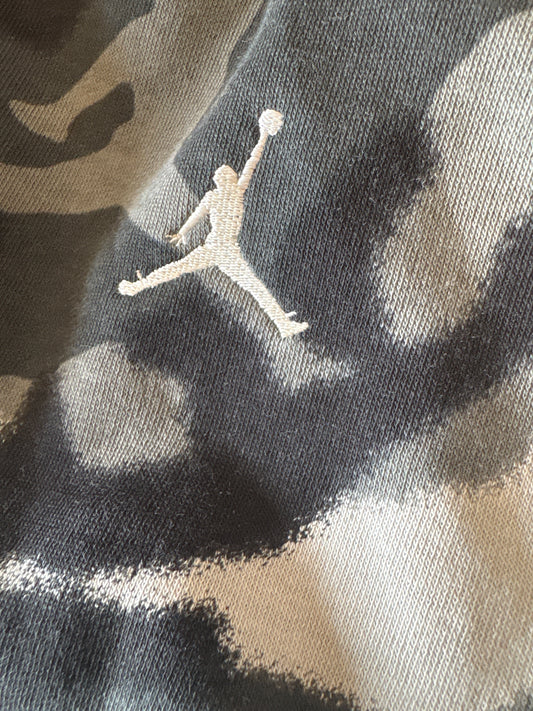 Nike Jordan Hoodie Größe S, schwarz/Camouflage