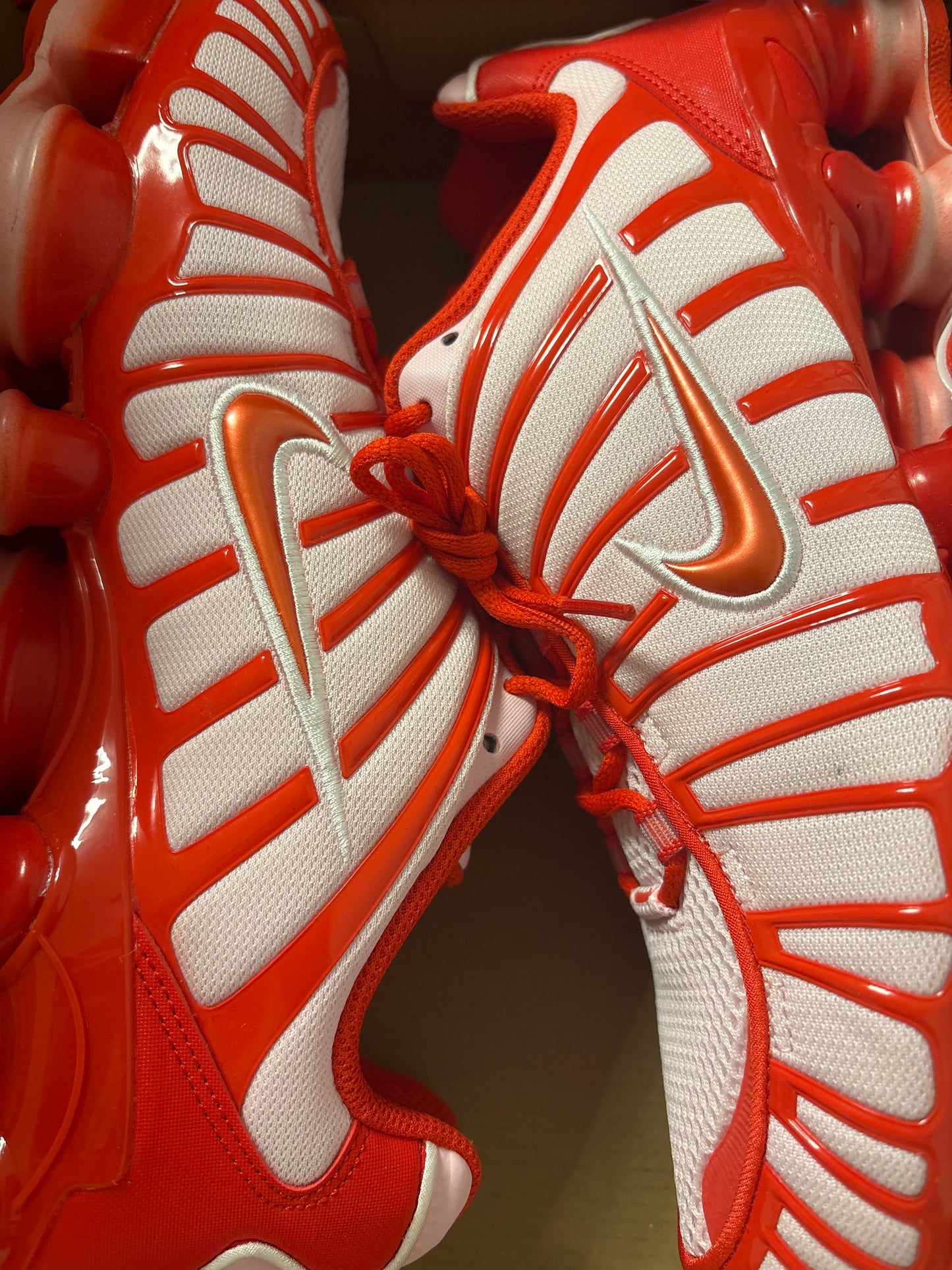 Nike Shox TL in rot/weiss , Größe wählbar