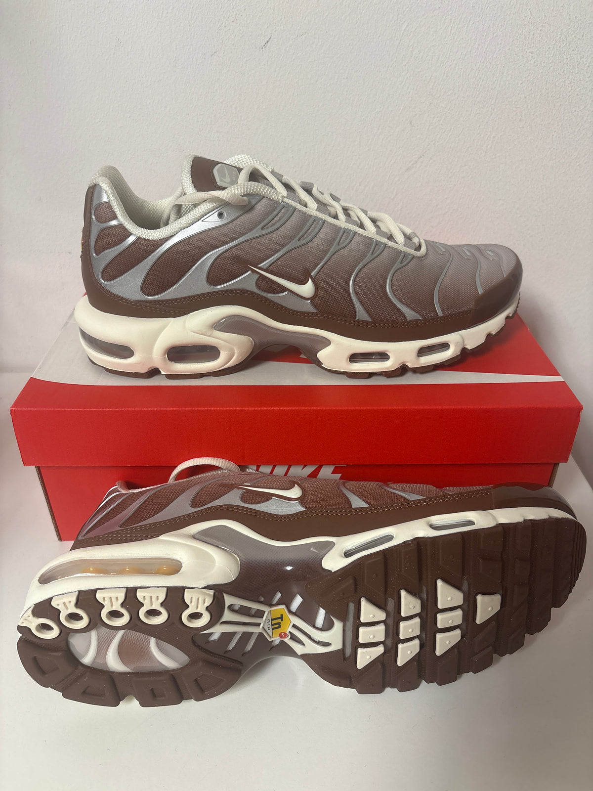 Nike Air Max Plus TN in braun/silber, Größe wählbar