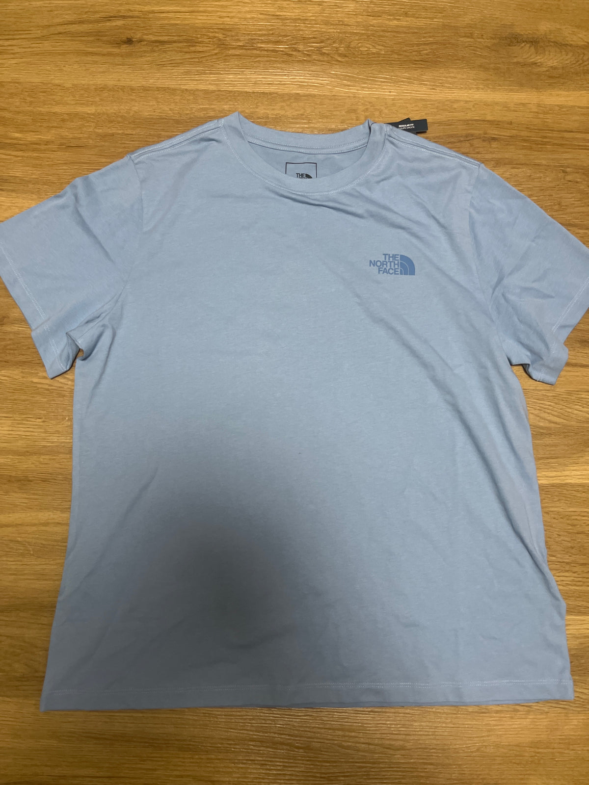 North Face Damen Shirt in blauton/backprint, Größe wählbar