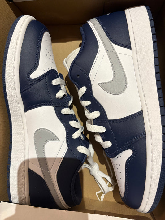 Nike Jordan Low, in blau/weiss/grau, Größe 38,5