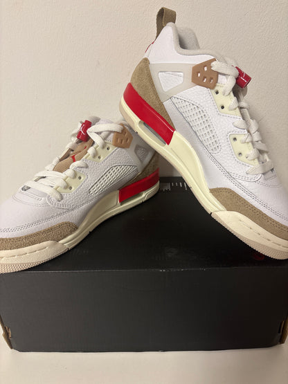 Nike Jordan Spizike Low, in braun/rot/weiss, Größe 40