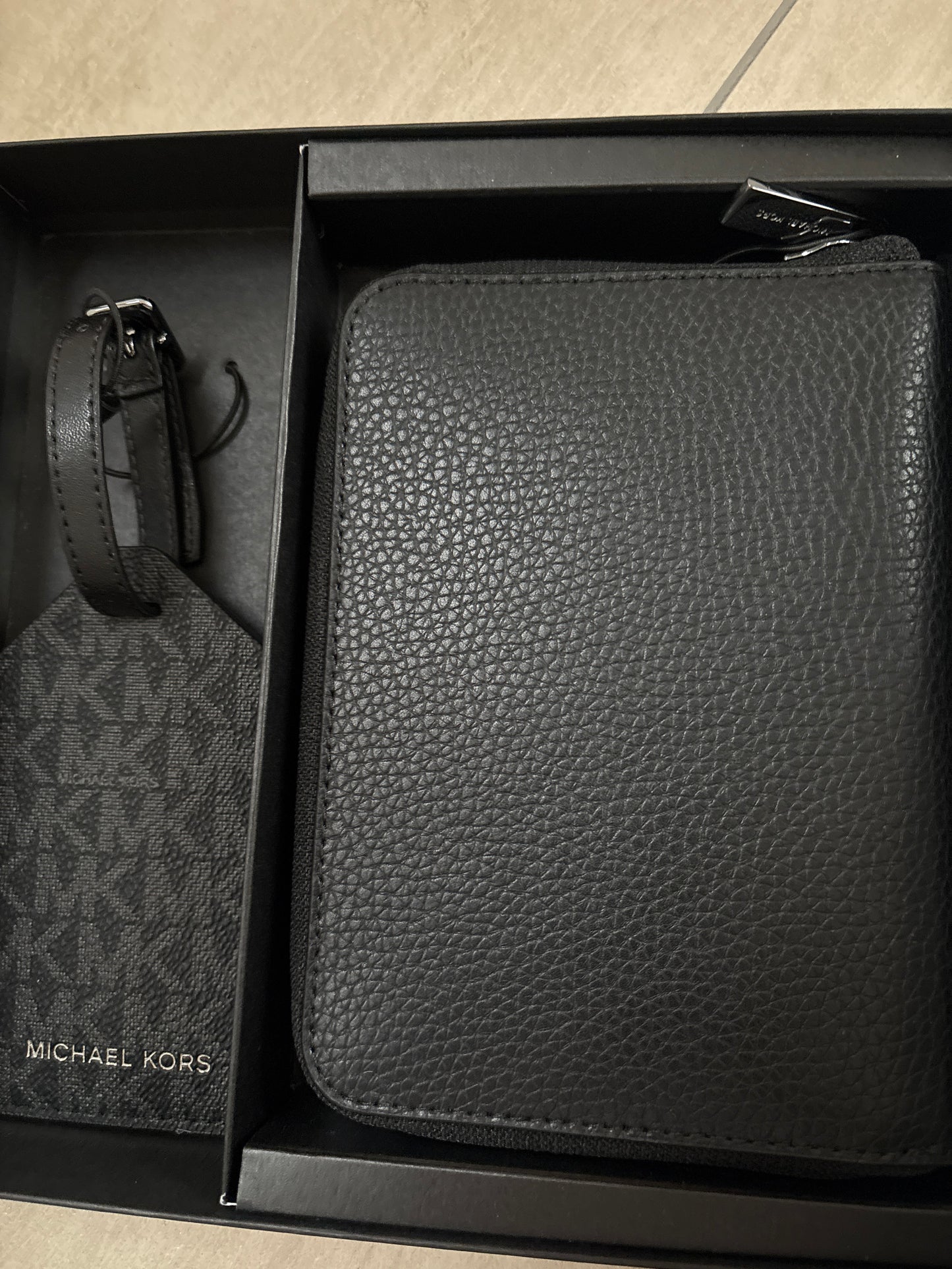 Michael Kors Herren Reisetasche in schwarz