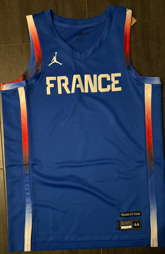 Nike Trikot Nationalmannschaft Frankreich, Größe M in blau