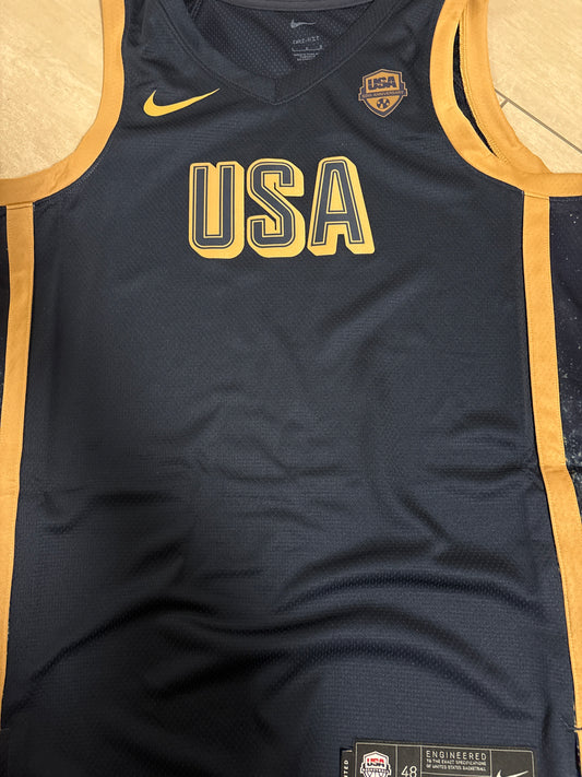 Nike USA Trikot 50. Jubiläum , Größe wählbar in blau/gold