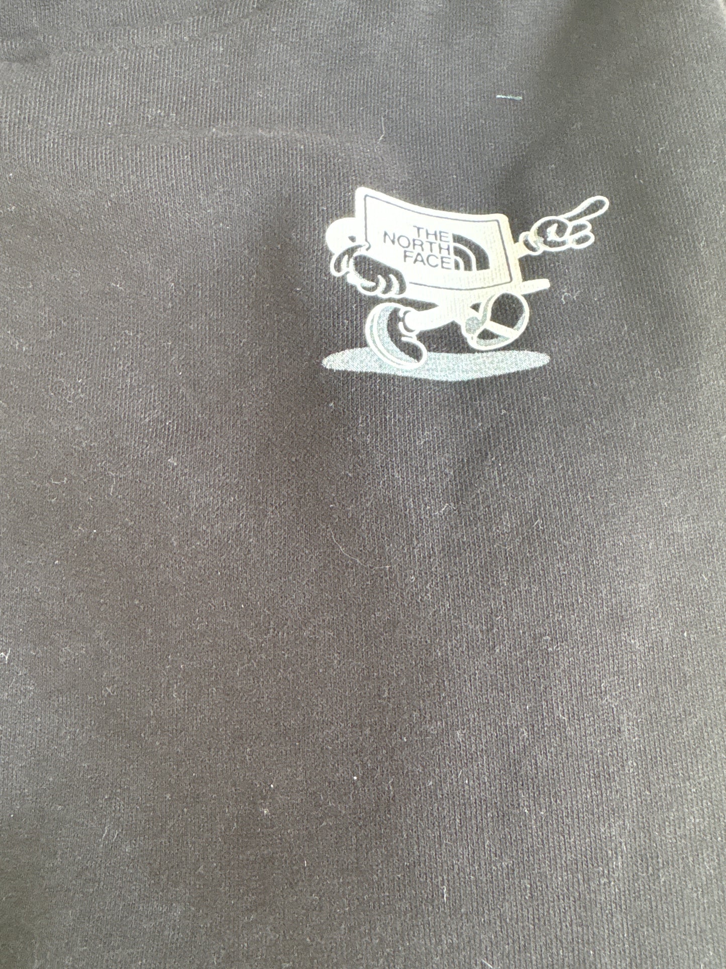 North Face Damen Hoodie in schwarz/weiss, Grösse L