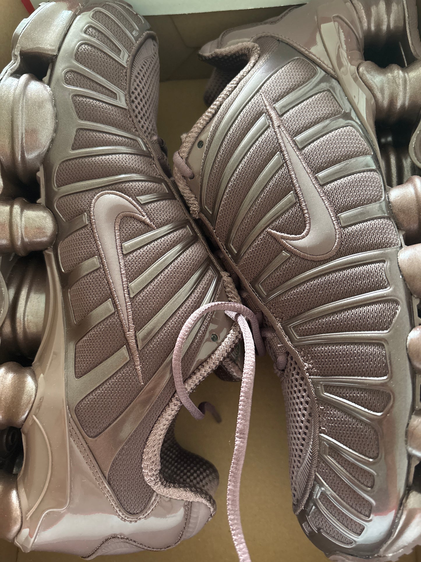 Nike Shox TL in Bordeaux , Größe wählbar