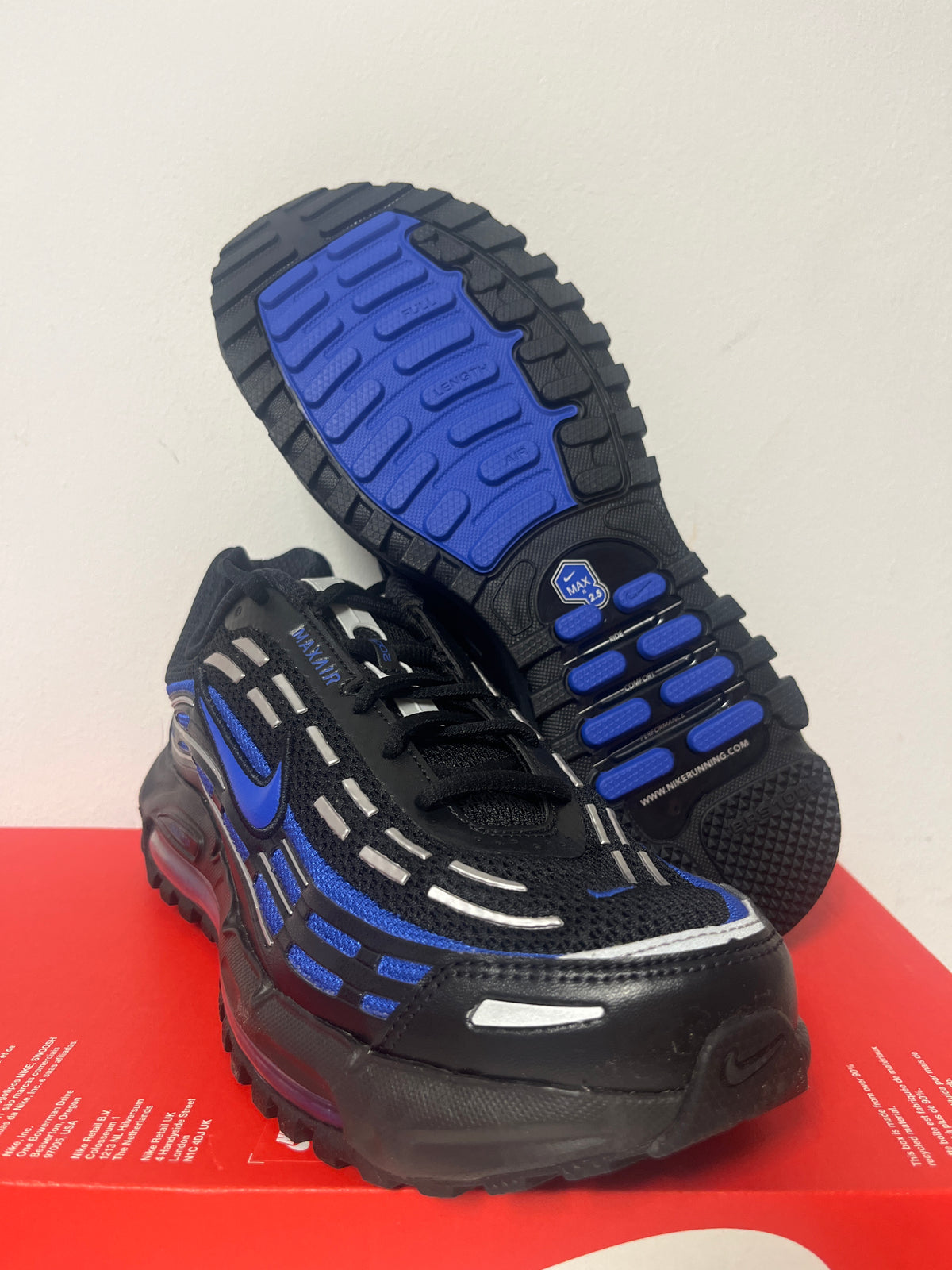 Nike Air Max TL 2.5 in schwarz/blau, Größe 44