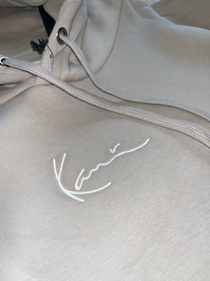 Karl Kani Hoodie in creme, Größe XL