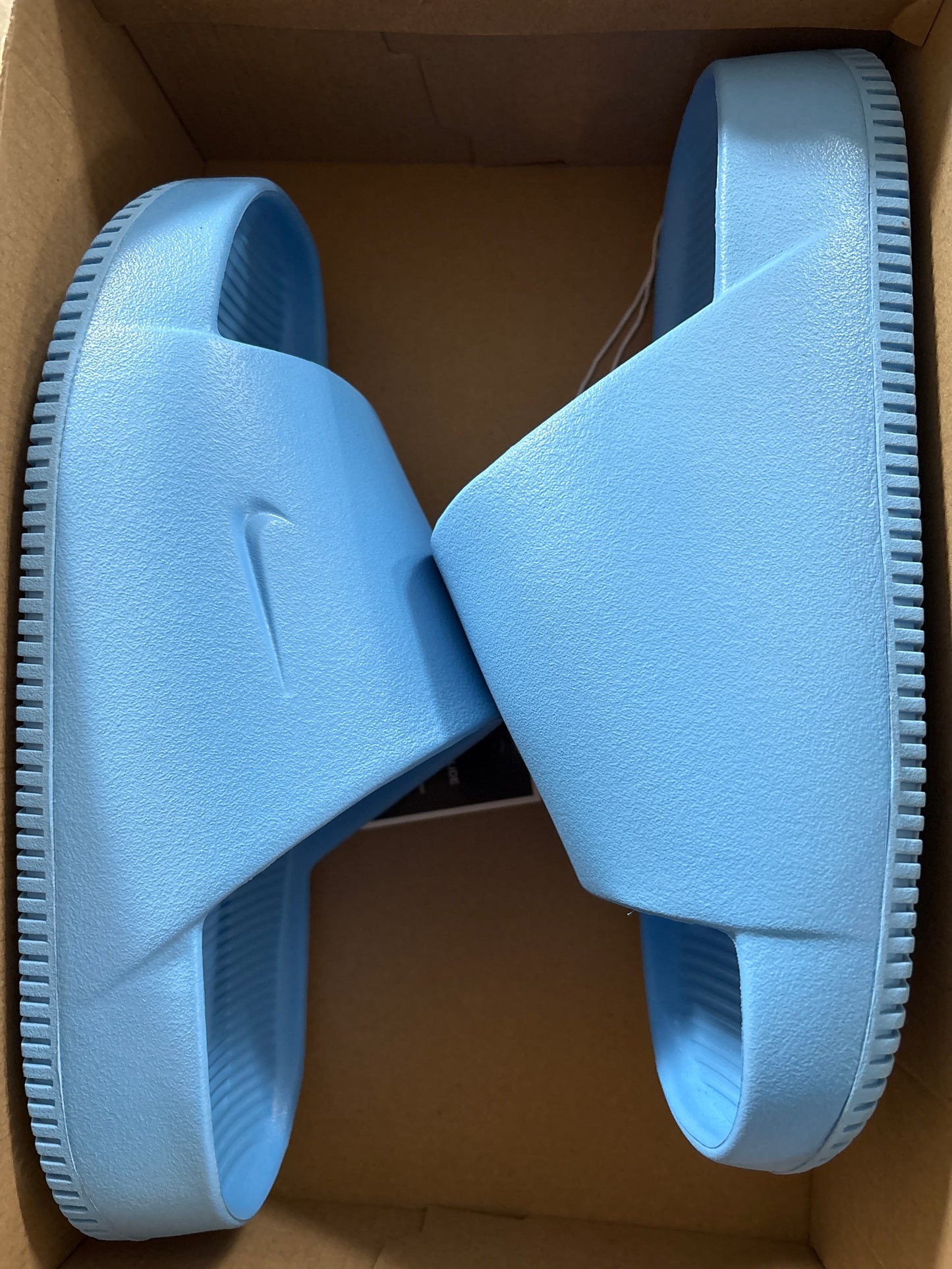 Nike Badelatschen Calm Slide, Größe wählbar , Farbe hellblau