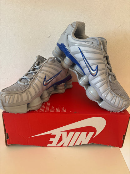 Nike Shox TL in grau/blau, Größe 42