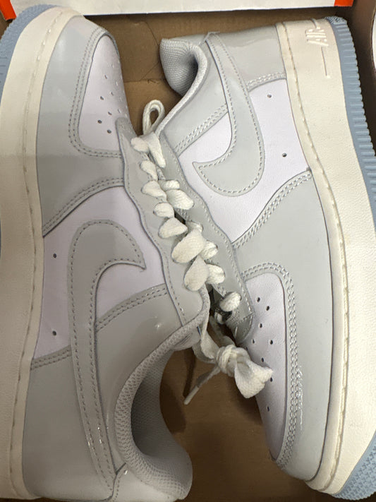 Nike Air Force 1 weiss/grau,Größe 38,5