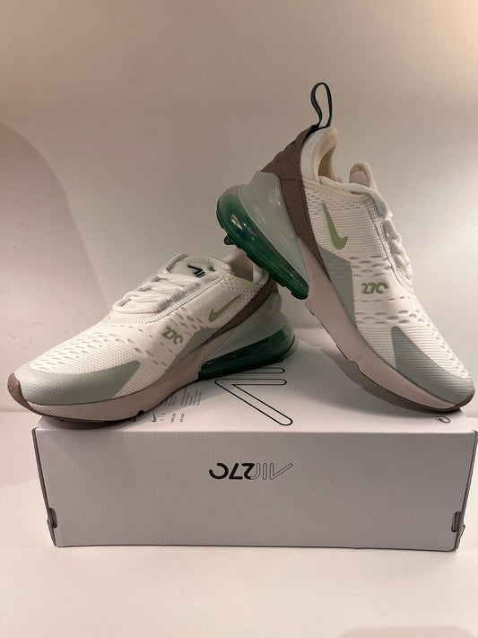 Nike Air Max 270 Größe 38 in weiss/grün/grau/braun