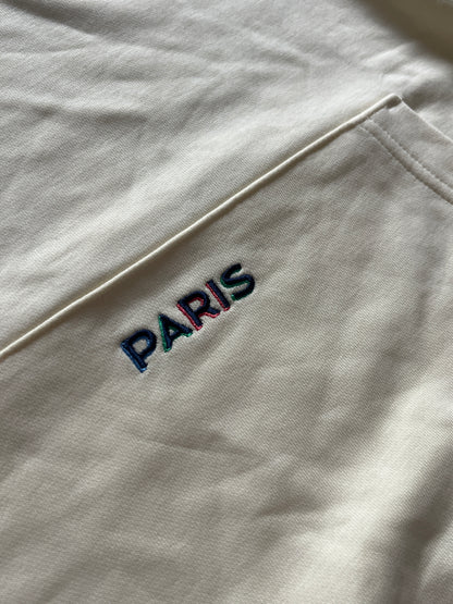 Nike x Paris Saint Germain Hoodie in creme, Größe M