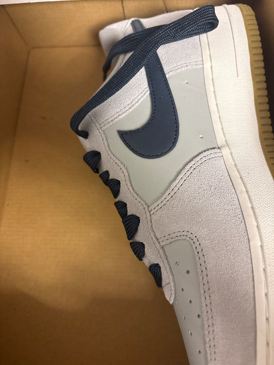 Nike Air Force 1 grau/blau, Größe 44