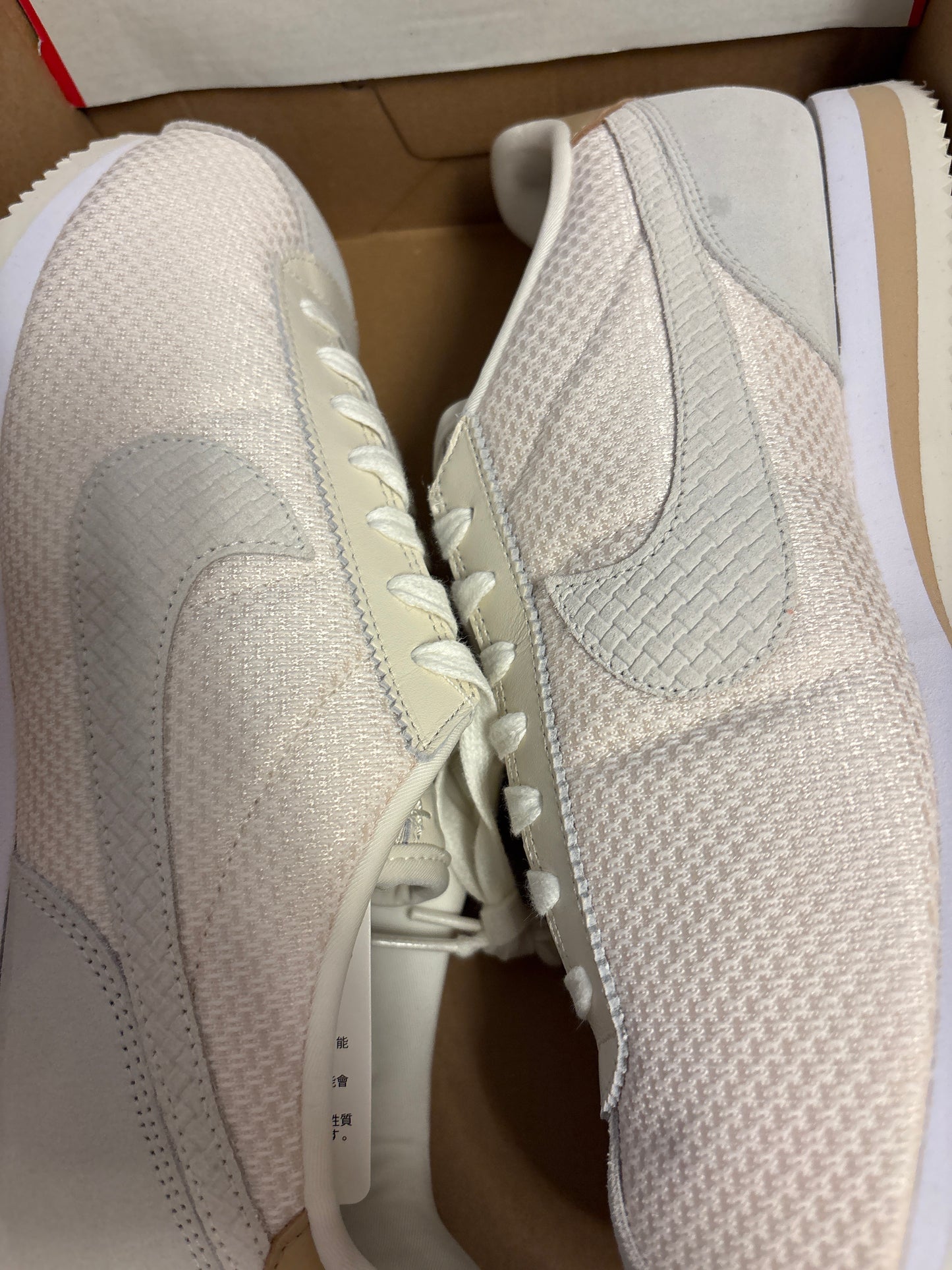 Nike Cortez creme, Größe 44,5