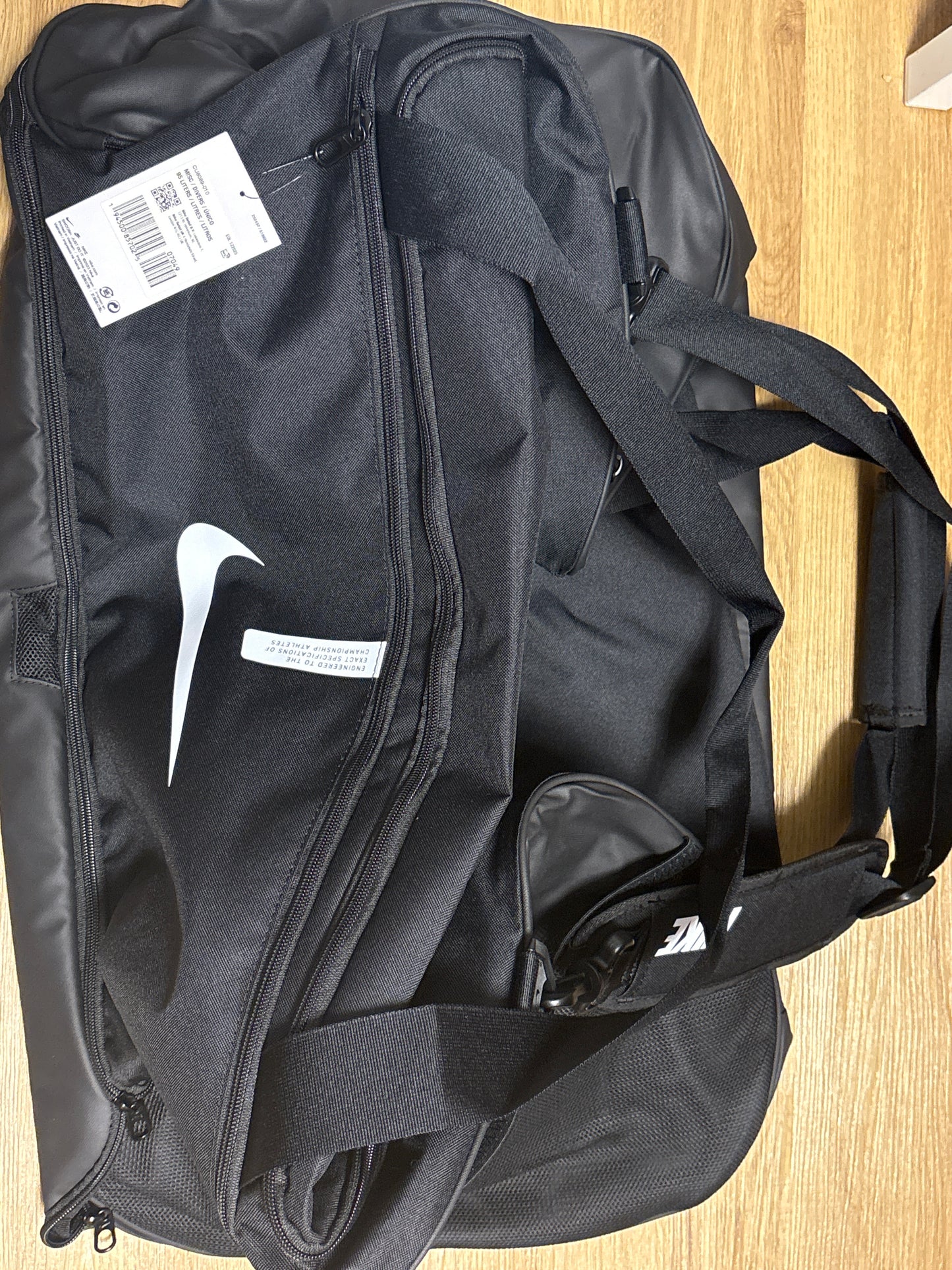 Nike Sporttasche groß schwarz
