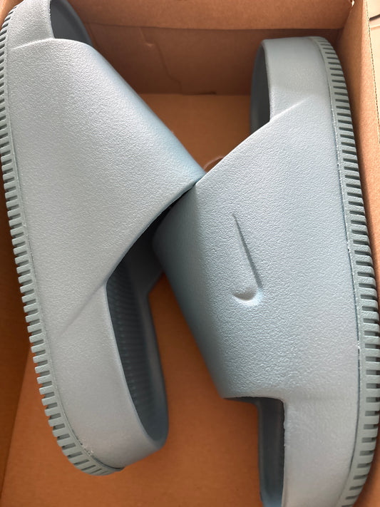 Nike Badelatschen Calm Slide, Größe 44 , Farbe petrol