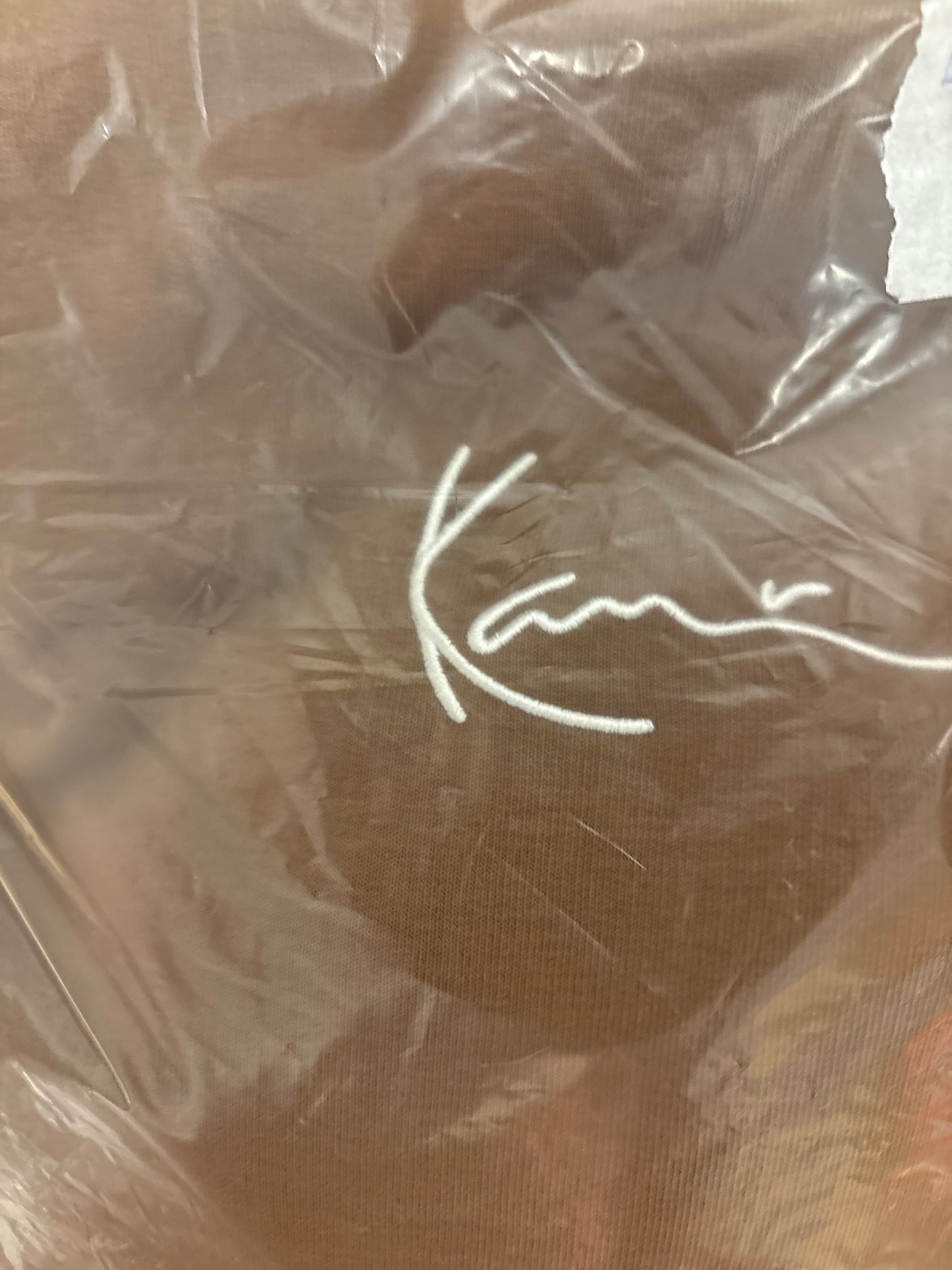 Karl Kani Hoodie , Größe XL, braun