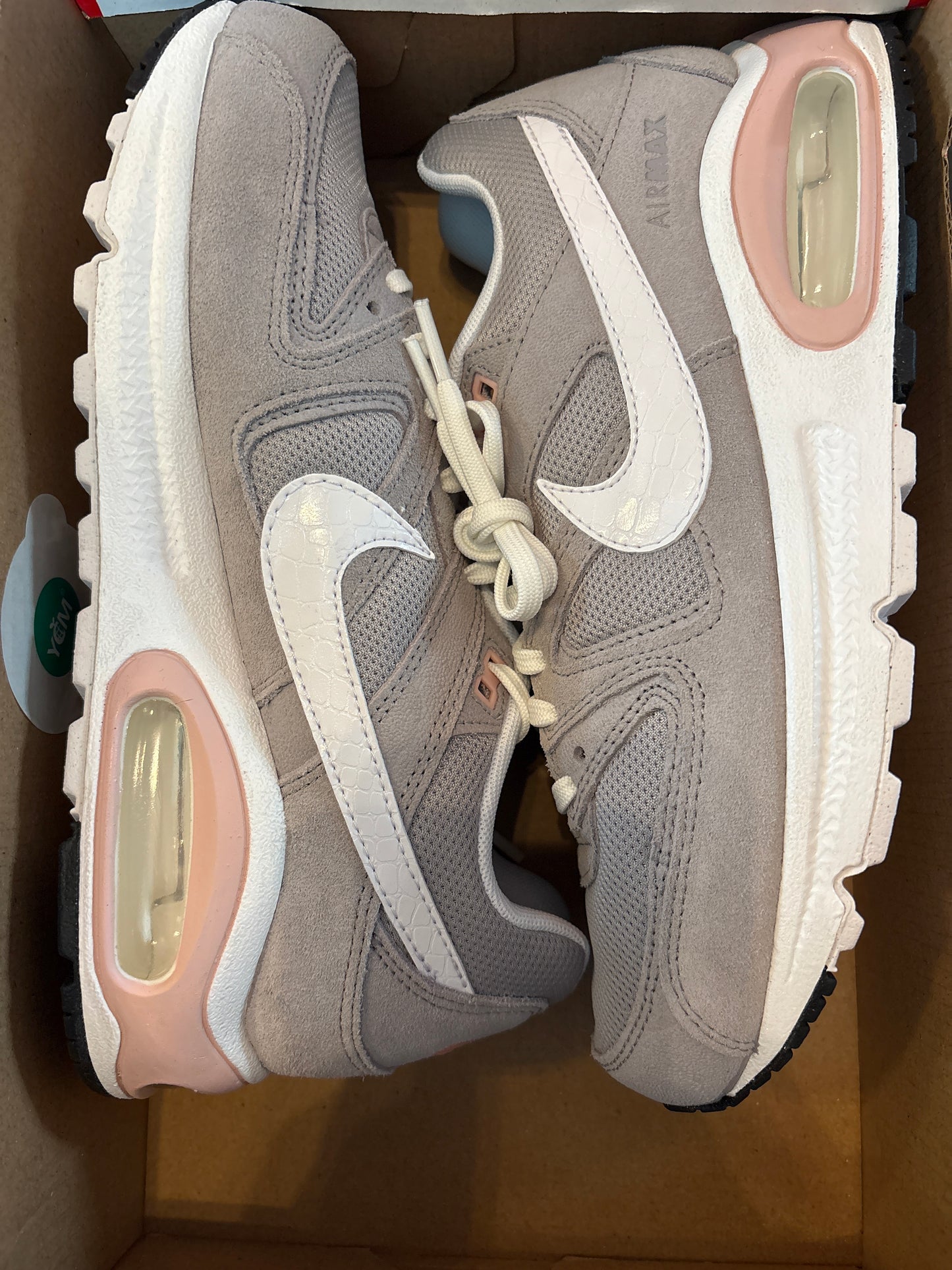 Nike Air Max Command in grau/weiss/rosa, Größe 39