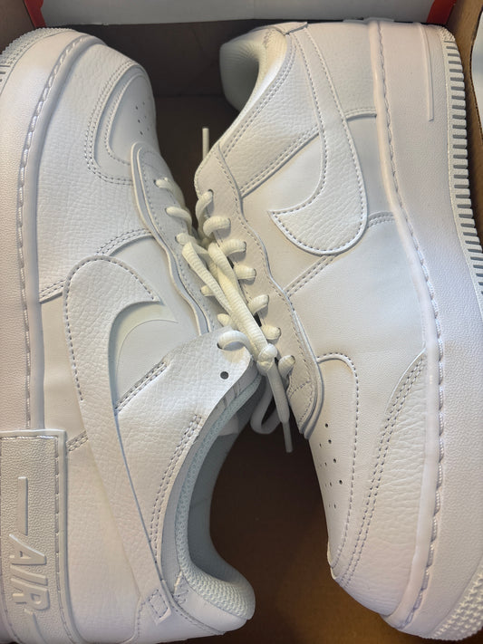 Nike Air Force 1 Shadow Gr. 43 weiss