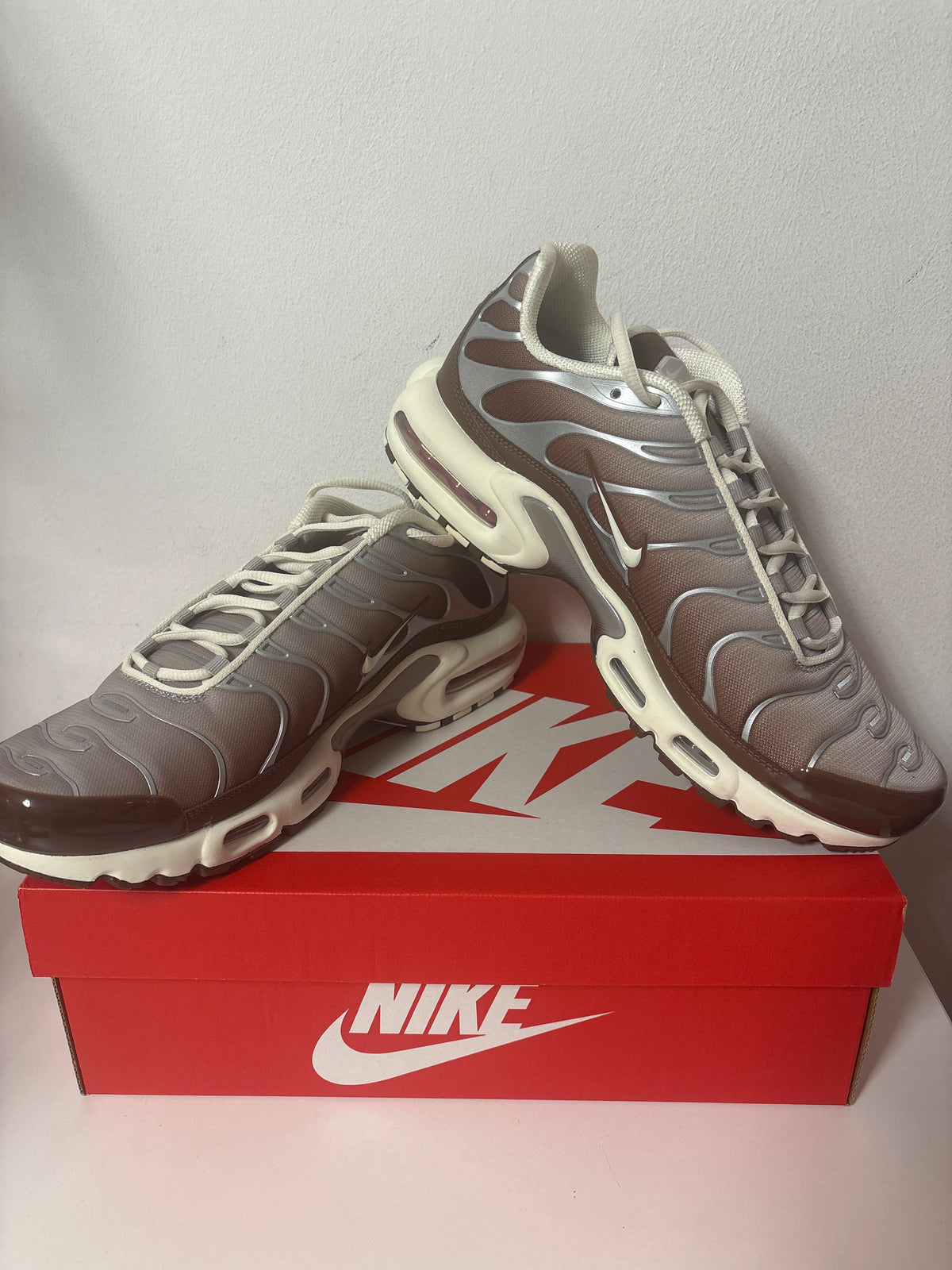Nike Air Max Plus TN in braun/silber, Größe wählbar