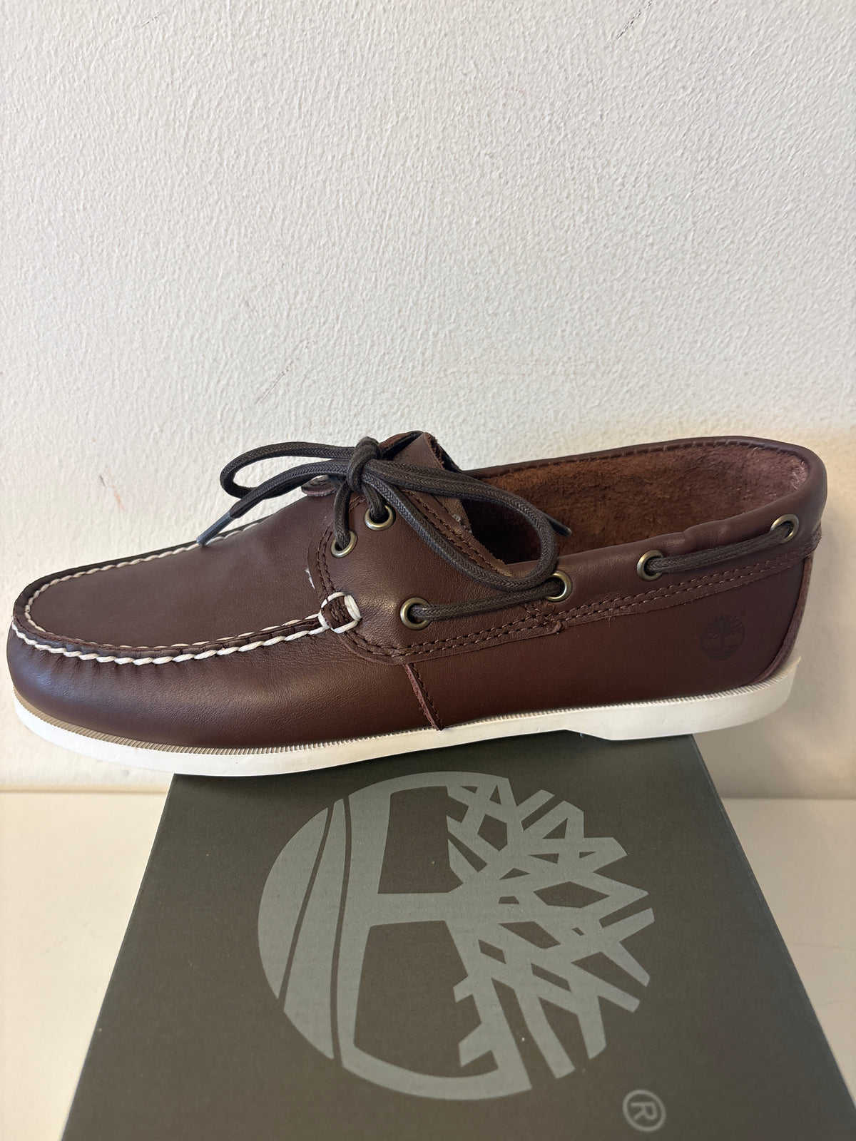 Timberland Cedar Bay Boat Shoe, dunkelbraun, Größe wählbar