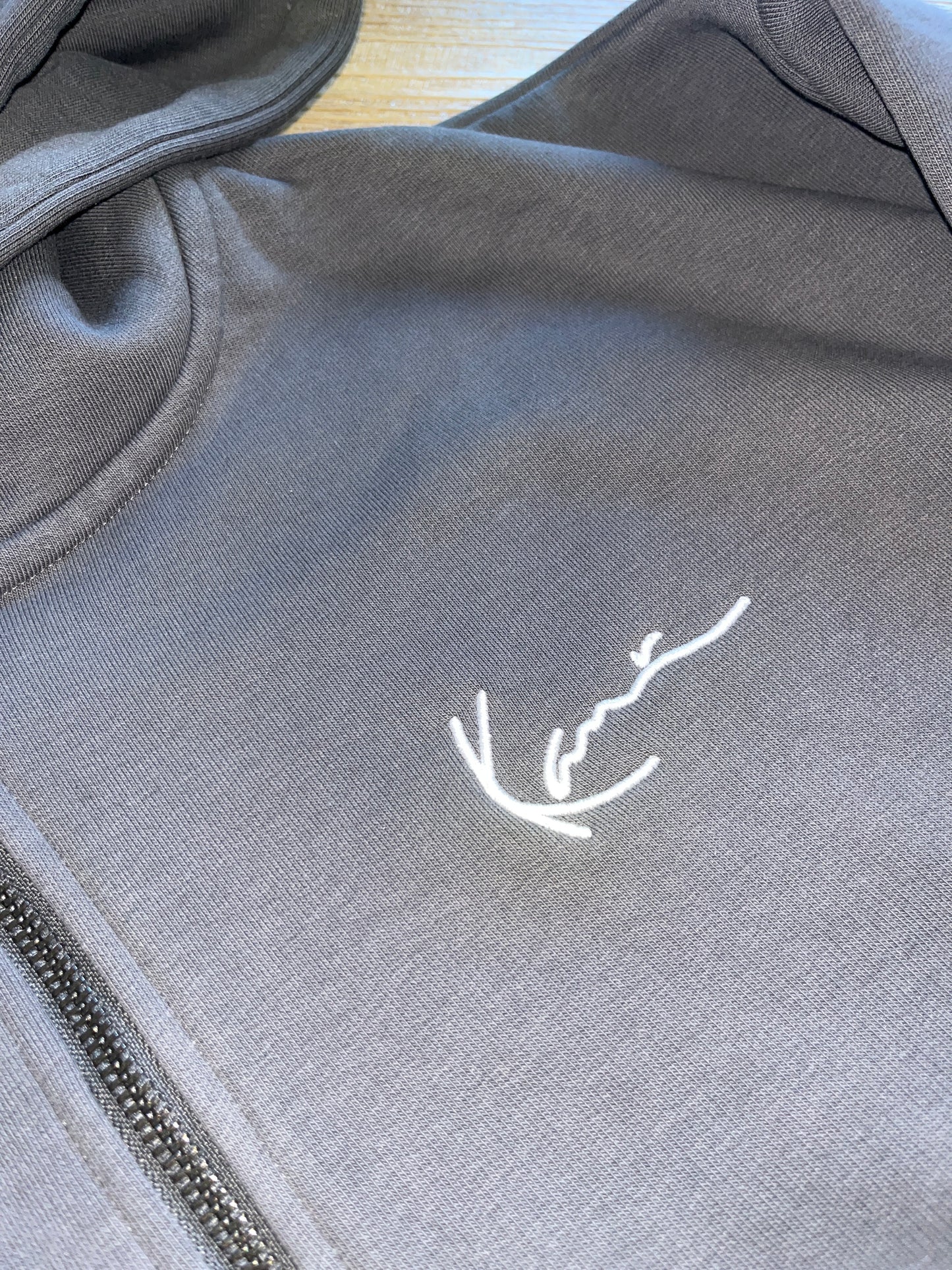 Karl Kani Joggingjacke in dunkelgrau, Größe wählbar