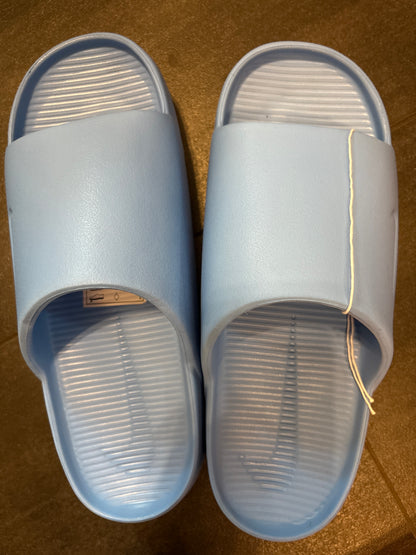 Nike Badelatschen Calm Slide, Größe wählbar , Farbe hellblau