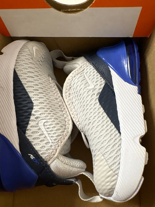 Nike Air Max 270, in grau/blau/, Größe 19,5