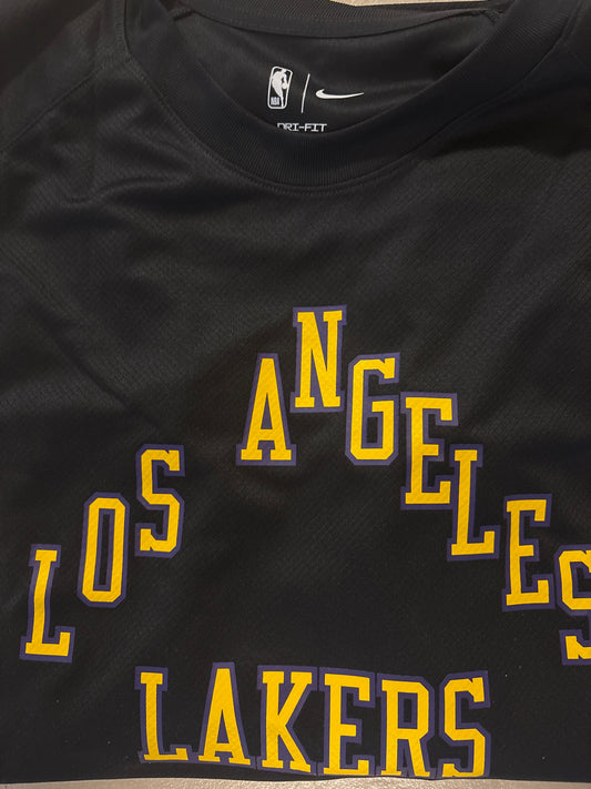 Nike Langarmshirt Lakers, Größe wählbar in schwarz