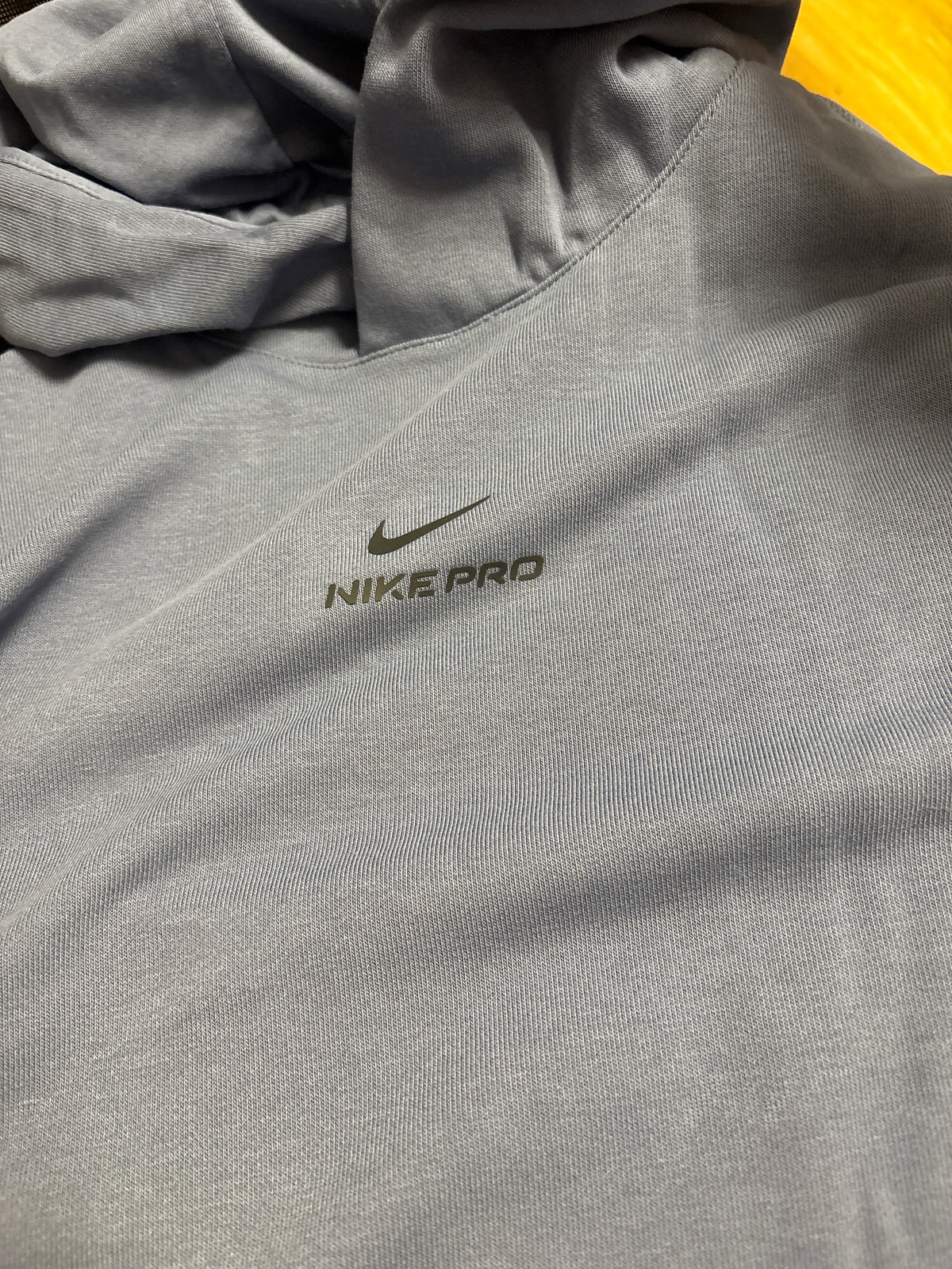 Nike Pro Hoodie in blau, Größe XXL