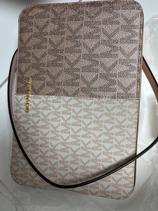 Michael Kors Jet Set Travel Umhängetasche Tasche in Roségold