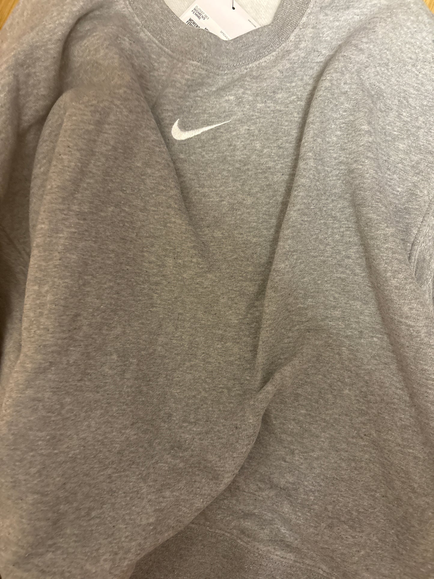 Nike Damen Pulli, Größe XL in  grau