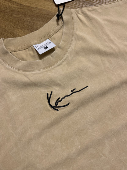 Karl Kani Muskelshirt in beige (verwaschen), Größe L