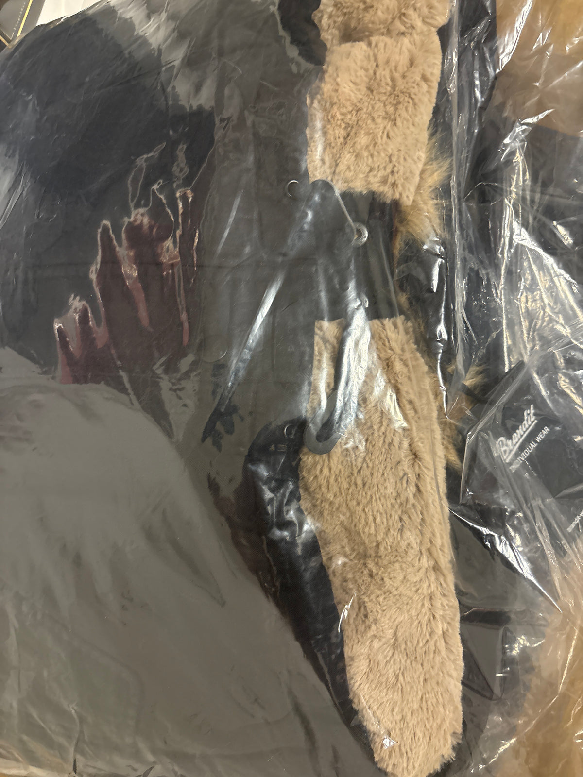 Brandit Parka, Größe wählbar in schwarz