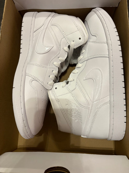 Air Jordan 1 MID, weiss, Größe wählbar