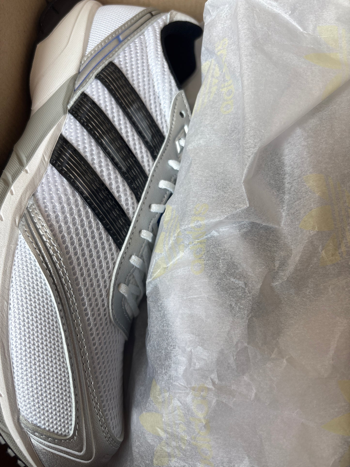 Adidas Adizero Adios grau/schwarz/weiss, Größe wählbar