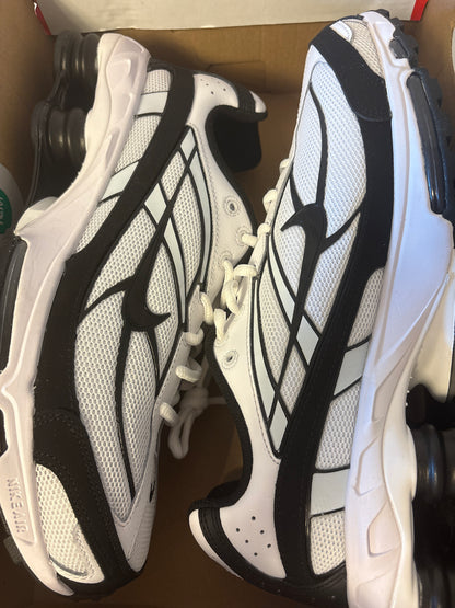 Nike Shox Ride 2 in weiß/schwarz, Größe 44