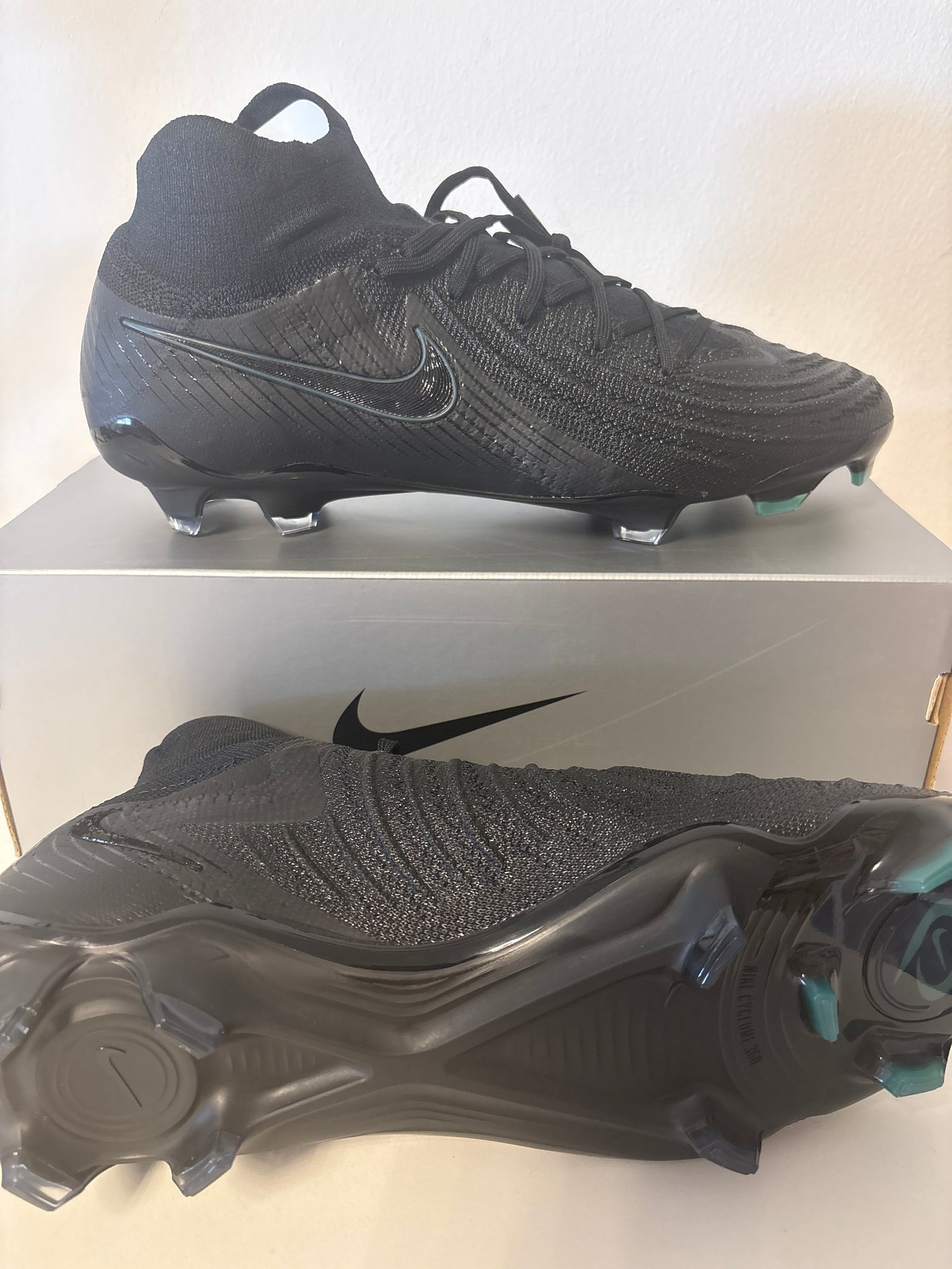 Nike Phantom Luna 2 Elite FG, Größe wählbar in schwarz ( Fussballschuh )