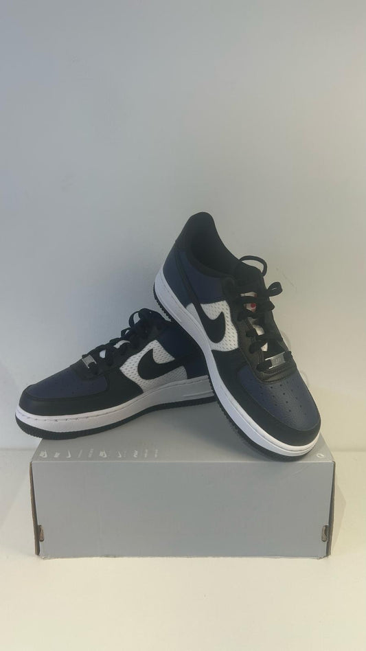 Nike Air Force 1 weiss/dunkel/schwarz, Größe wählbar