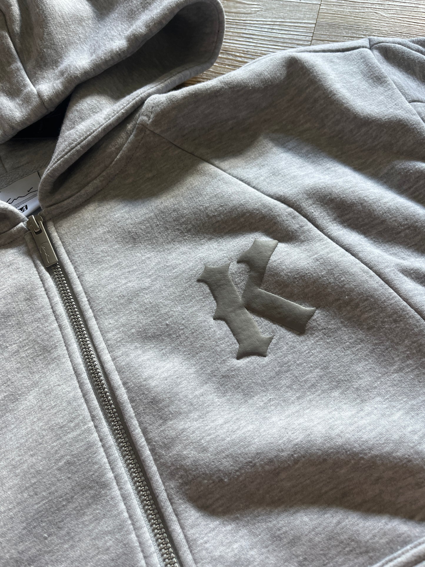 Karl Kani Joggingjacke in grau, Größe M